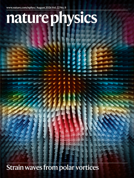 NATURE PHYSICS · COVER ARTICLE
