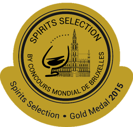 BRUXELLES 2015: BEST GIN Gold Medal