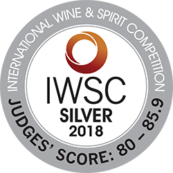 IWSC 2018 : CATEGORY GIN Silver Medal