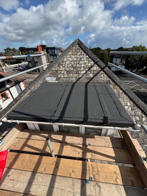 new dormer flat roof