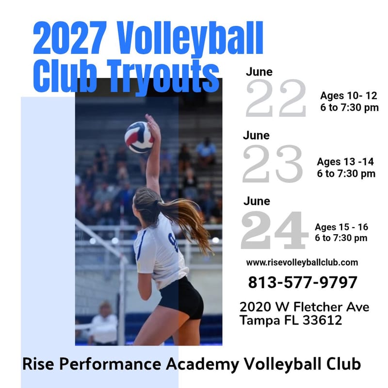 Volleyball Club Try-outs - 2027 Season