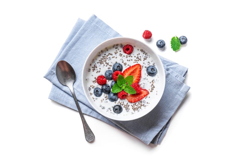 HEAVY BAG CHIA PROTEIN PUDDING