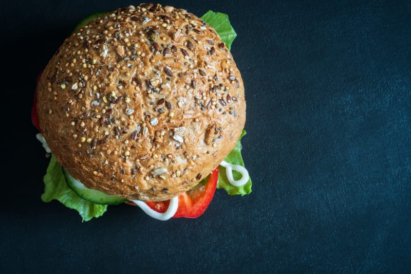 LENTIL KNOCKOUT BURGER