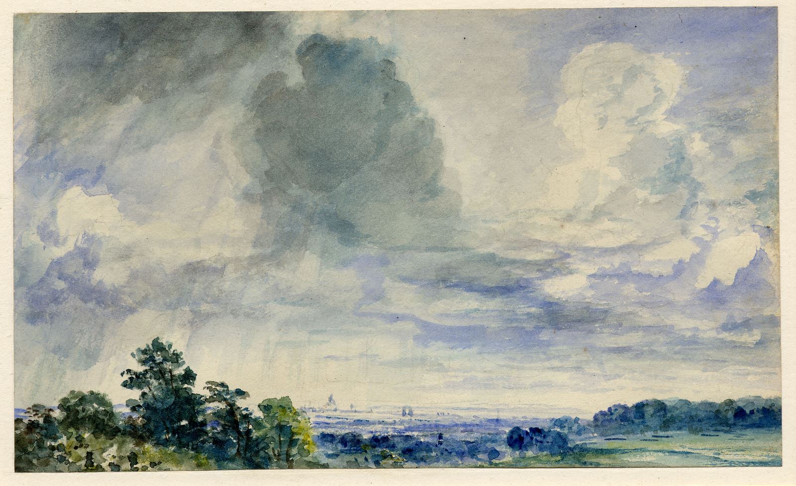 London from Hampstead Heath