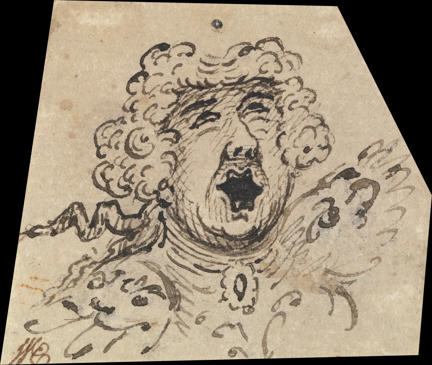 Grotesque Female Head (5)