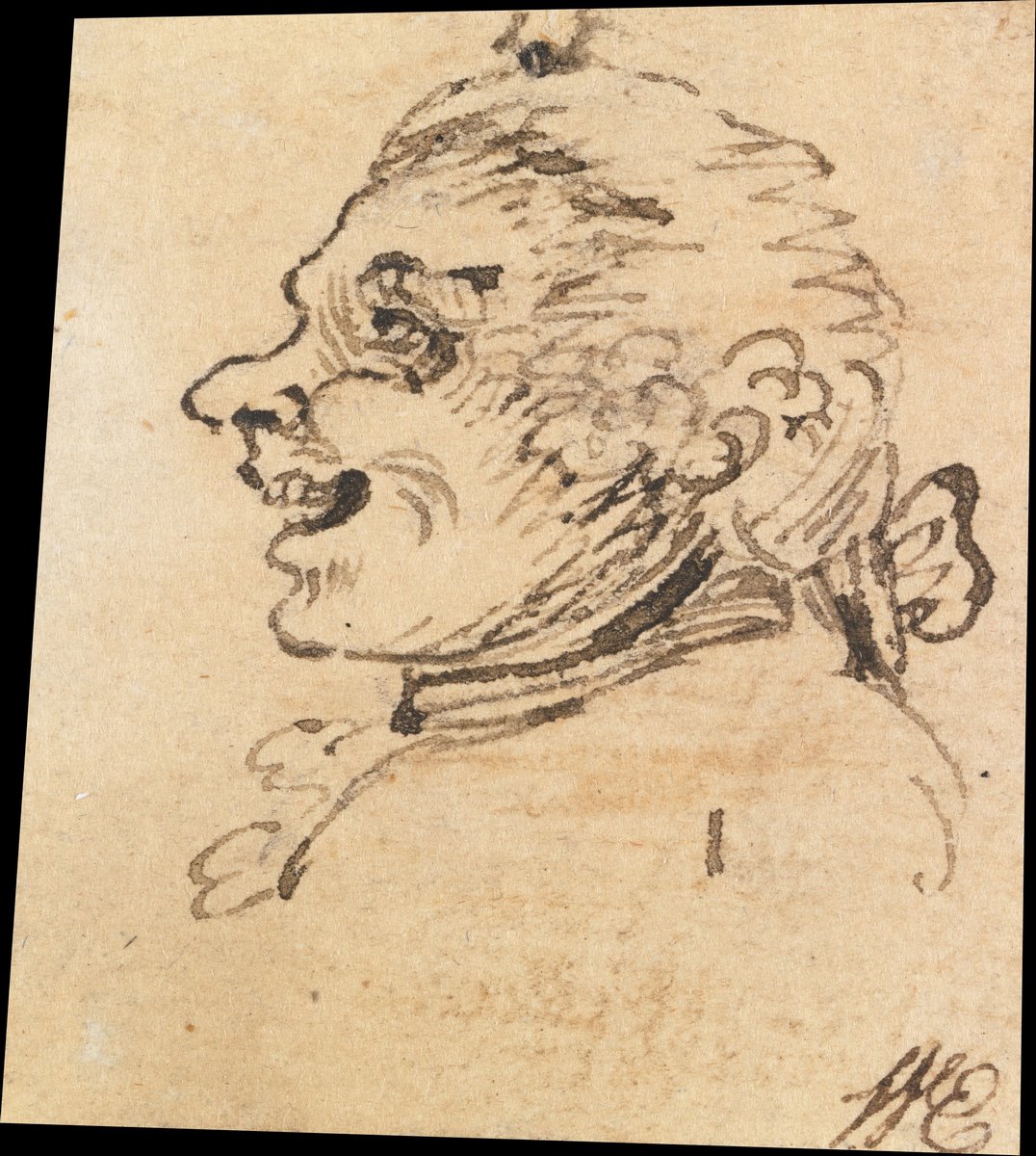 Grotesque Male Head (5)