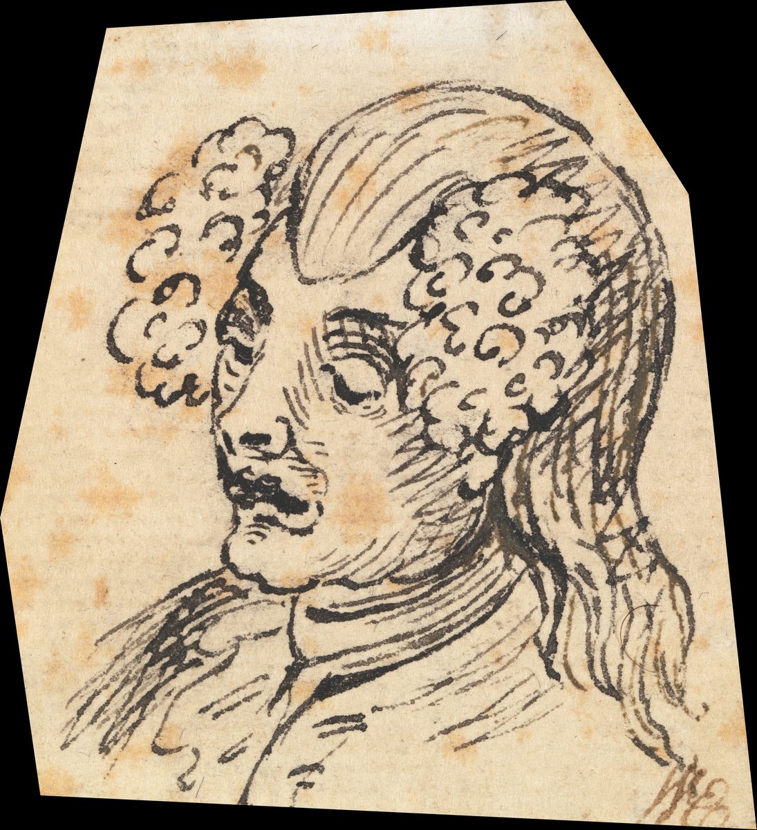 Grotesque Male Head (7)
