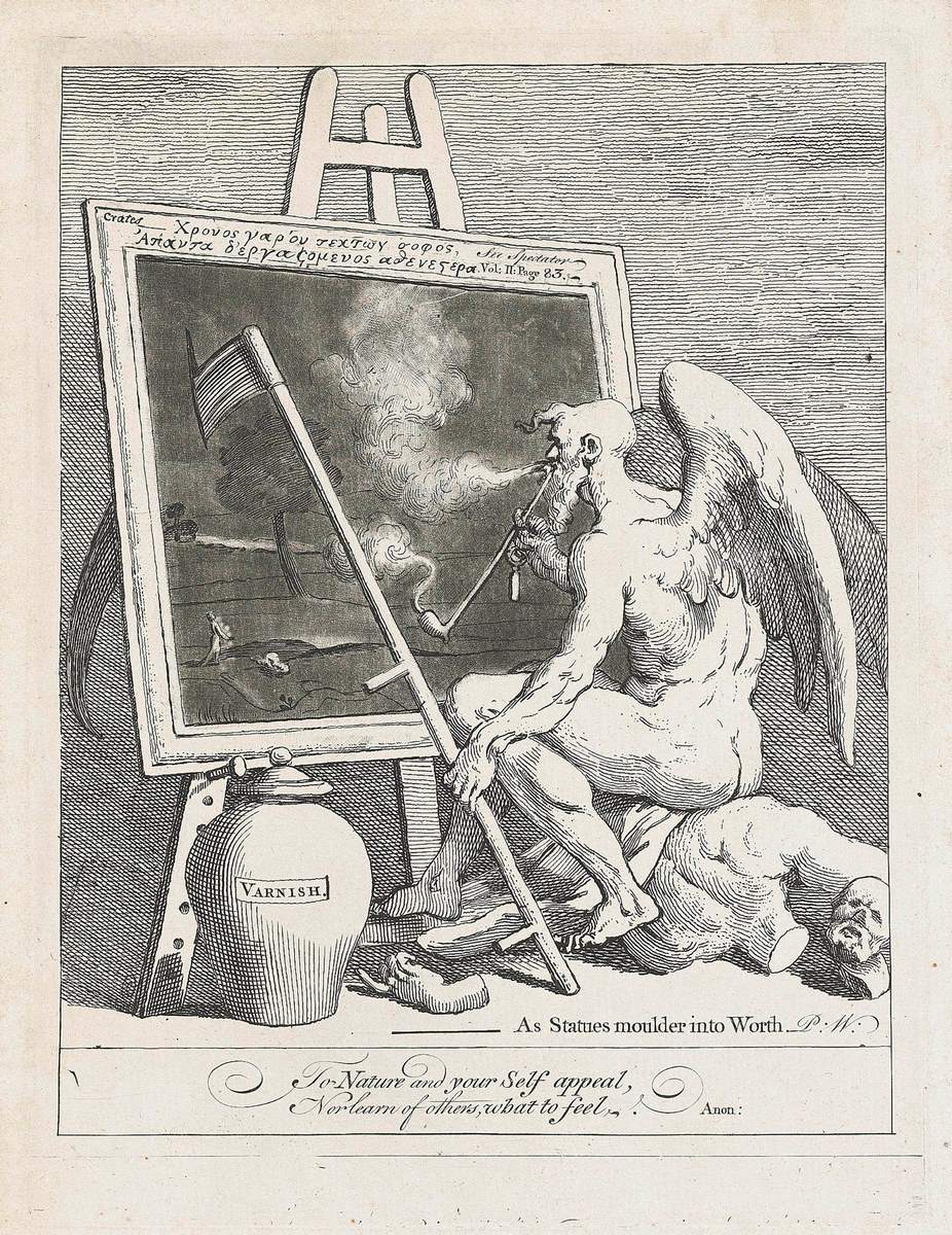 Time smoking a picture