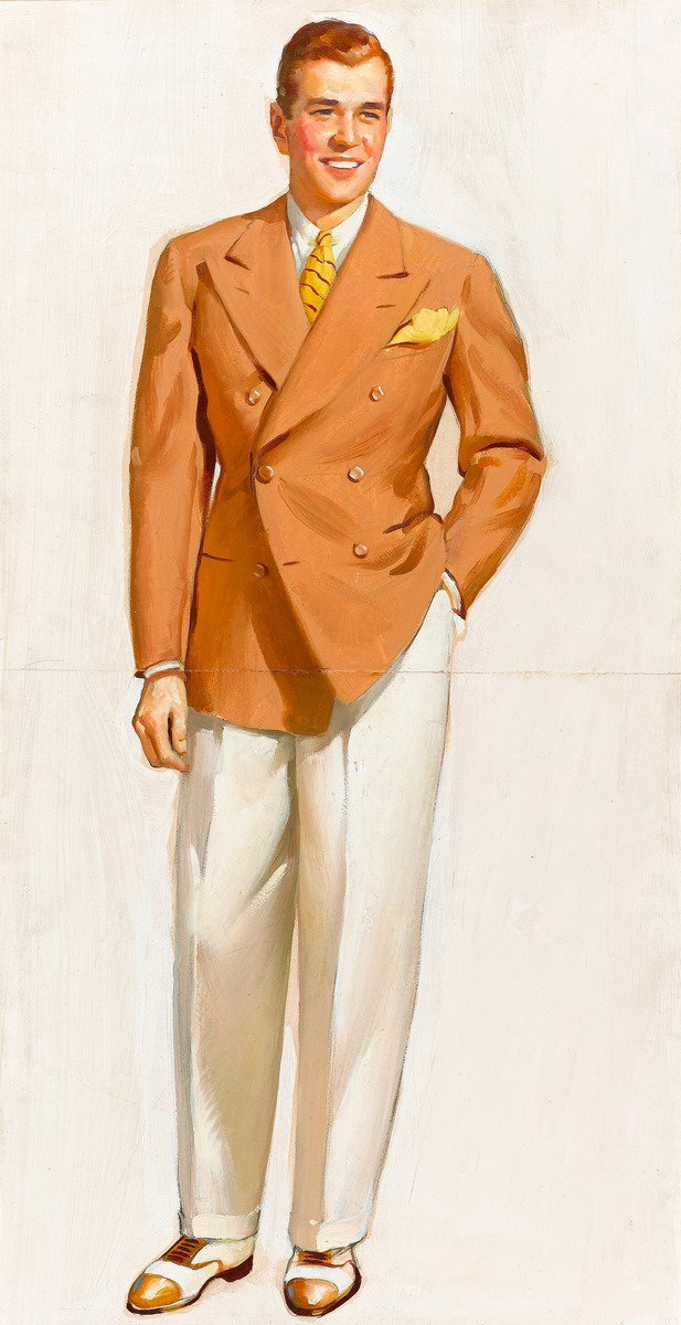 Men's fashion catalog cover