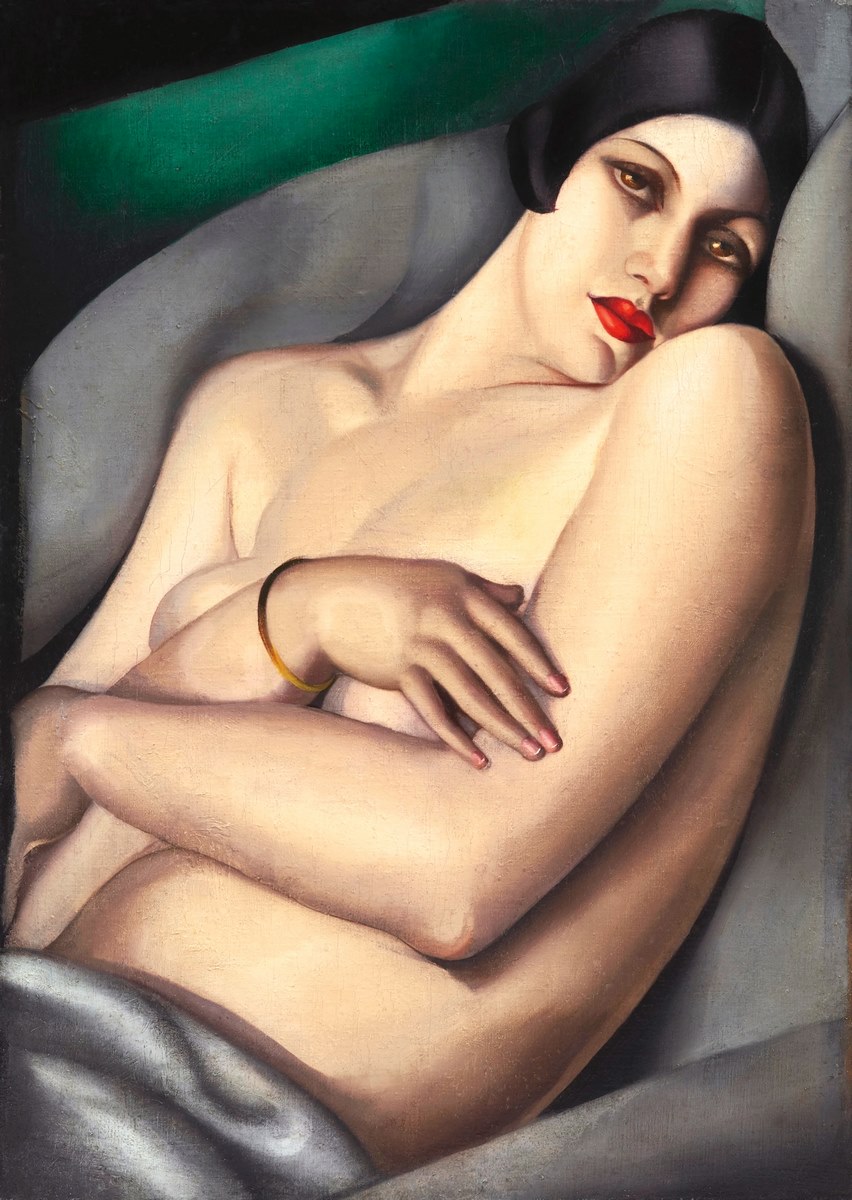 Le rêve (Rafaëla sur fond vert)