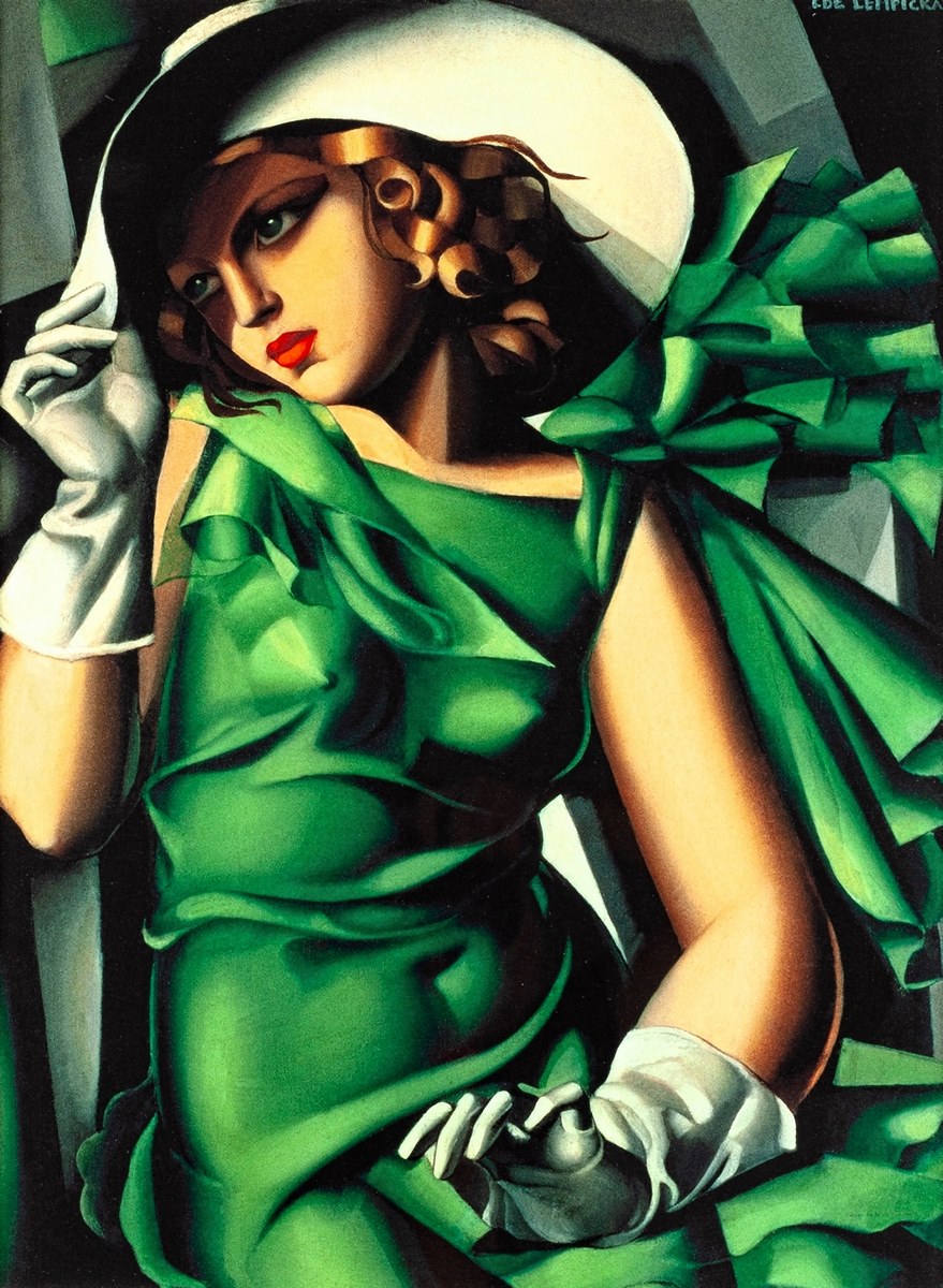 Ragazza in verde