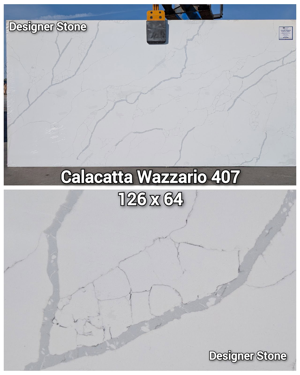 Calacatta Wazzario 407