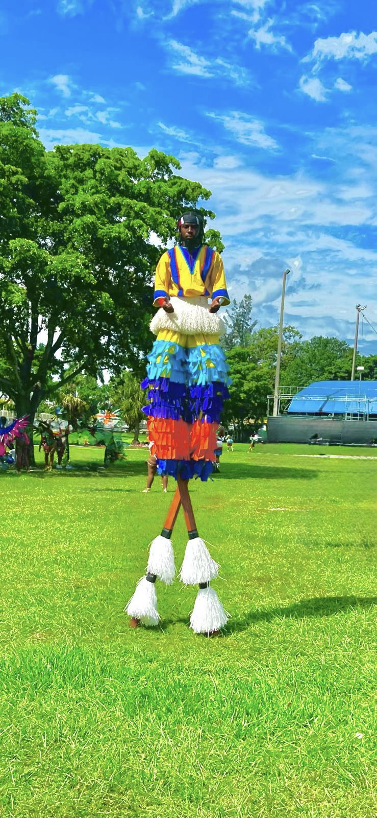 Jumbies Caribbean Stilt Walkers
