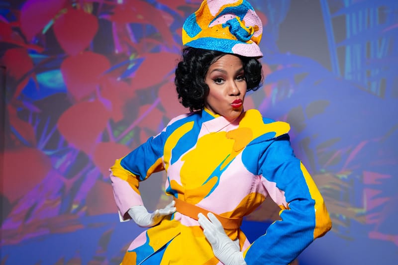 Wearable Whimsy: Pop Art Meets Painterly Elegance