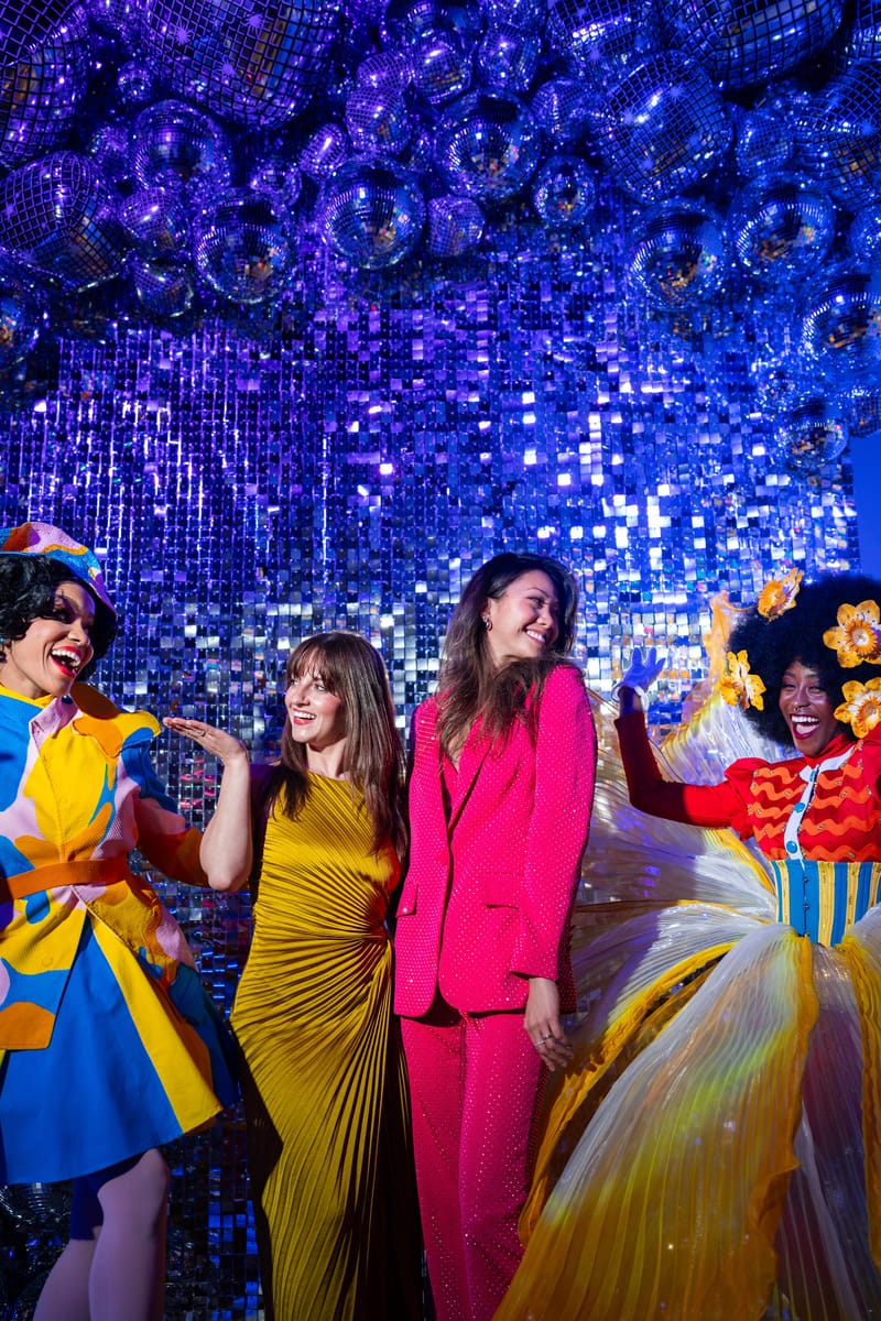 Wearable Whimsy: Pop Art Meets Painterly Elegance