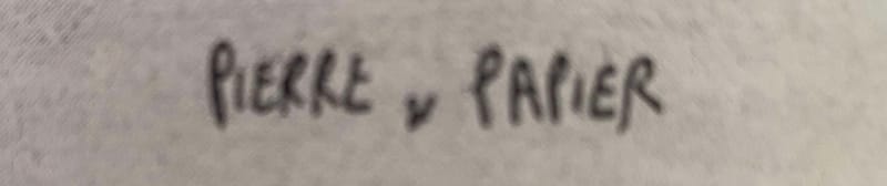 Pierre et Papier