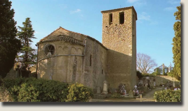 The crypt under the church of Rennes-le-Château