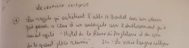 THE TRUE CELTIC CALF LANGUAGE