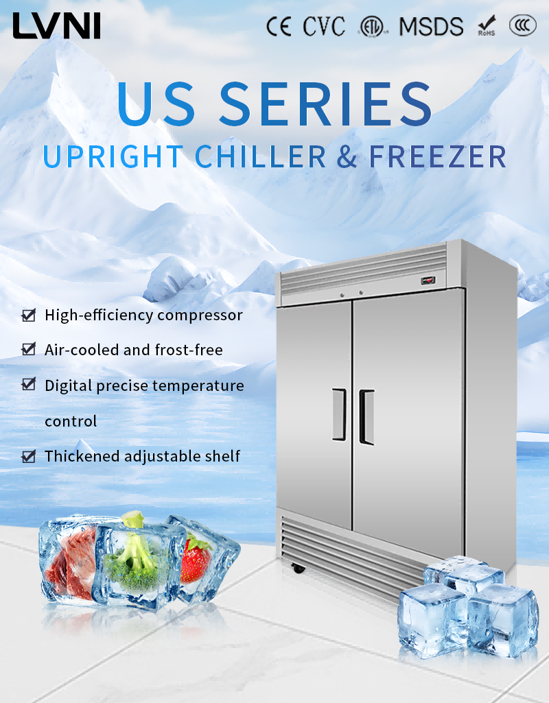 Transportation and installation of commercial freezer