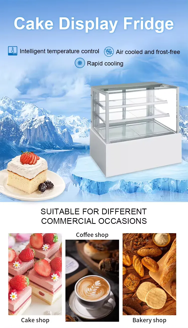 How to remove water mist from cake display fridges in summer?