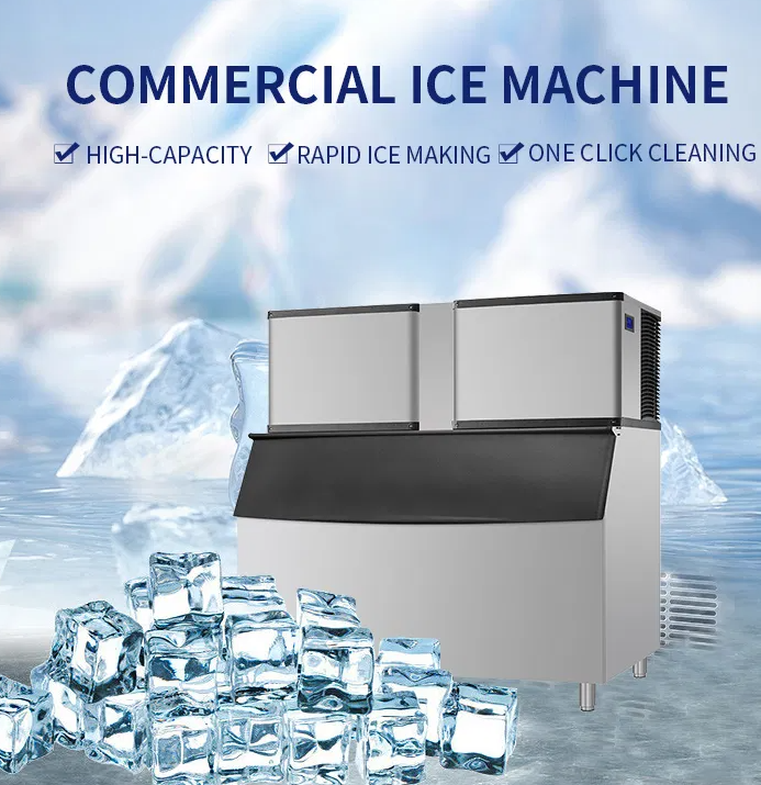 Different Ice Shapes and Applications Produced by Ice Makers