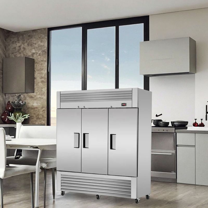 Optimizing the Internal Structure and Space Utilization of Commercial Freezers