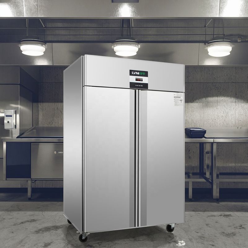 What factors affect the power consumption of commercial refrigerators?
