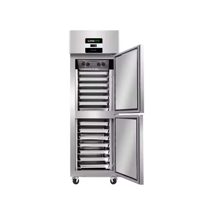 How to clean a GN trays upright cabinet freezer with odor?