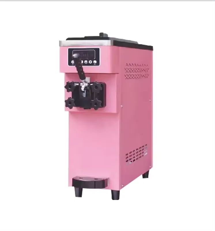 How long can an ice cream machine maintain a low temperature after it stops working?