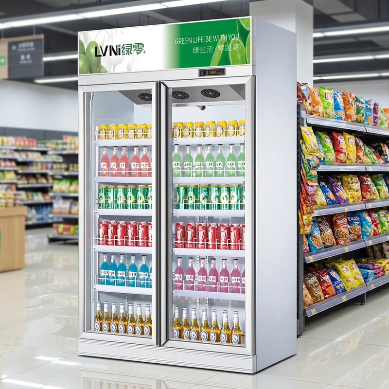 Supermarket Beverage Display Fridge Selection Comparison