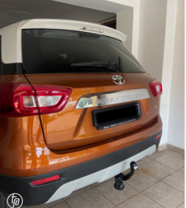 Toyota urban cruiser tow bar discount