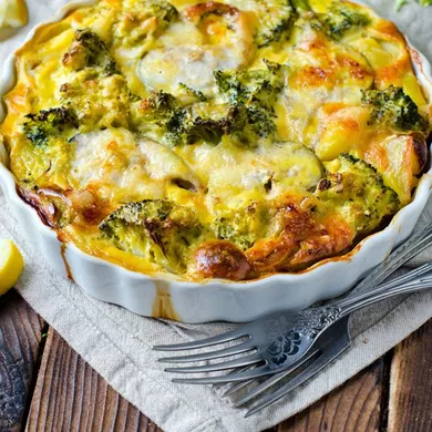 Recette Gratin de brocoli