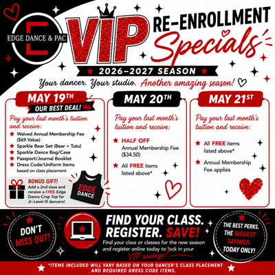 2025 VIP NEW SEASON ENROLLMENT image