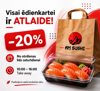 AKCIJA- Take away!