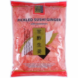MARINĒTS SUŠI INGVERS AR SALDINĀTĀJIEM GARI, PINK, 1.5KG