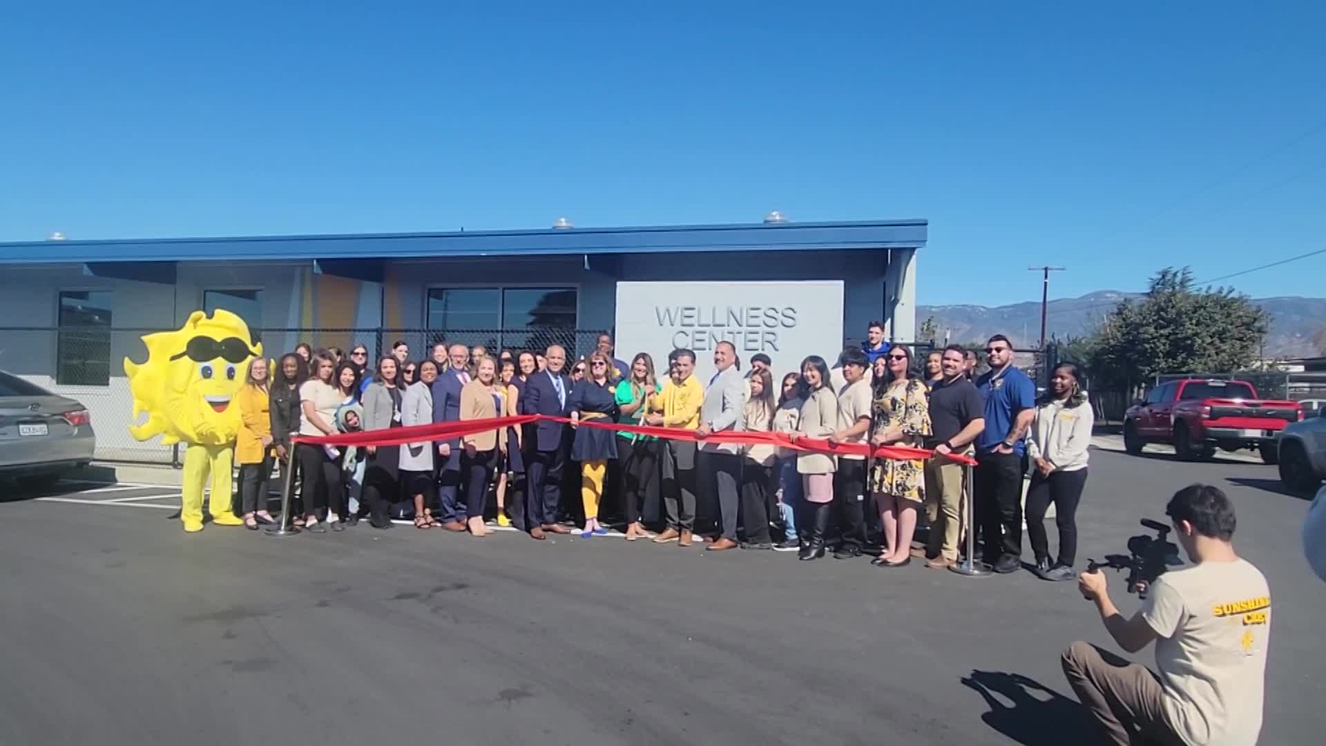 Sierra High School Wellness Center ribbon cutting ceremony