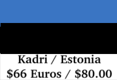 $80/ 66 Euros for KADRI