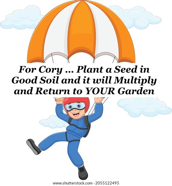 $100 Cory Skydiving Blessing