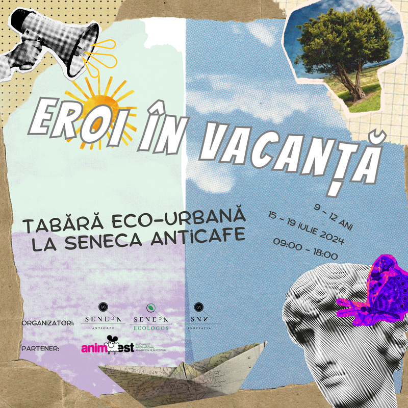 Tabără eco-urbană la Seneca Anticafe