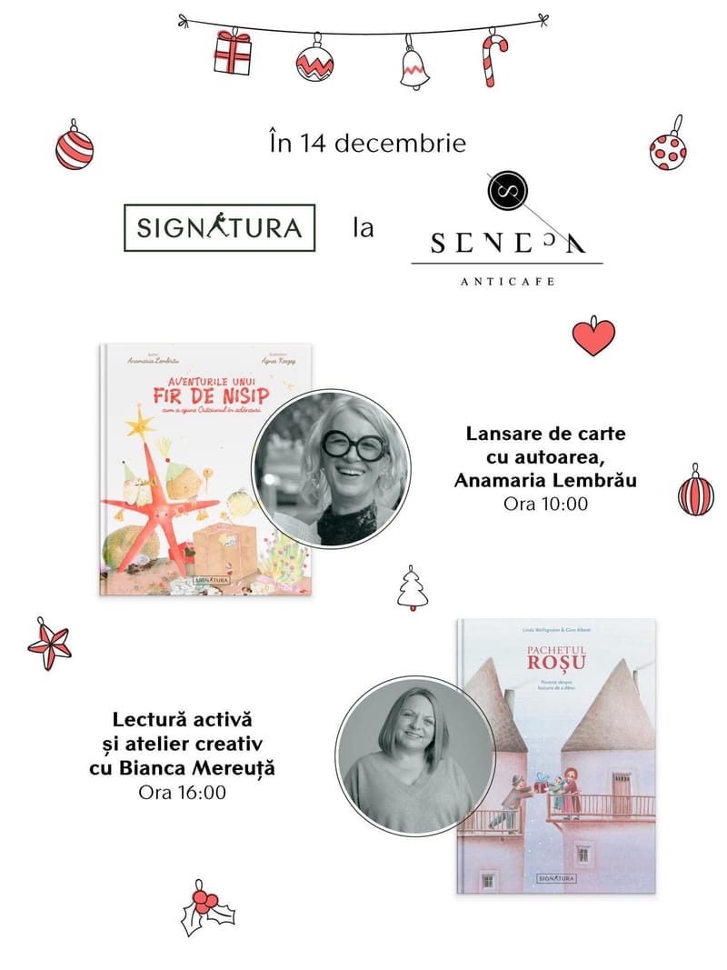 LECTURĂ & ATELIER: „Pachetul roșu. Poveste despre bucuria de a dărui”