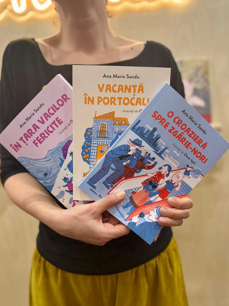LECTURĂ ÎN PREZENȚA AUTOAREI: „O croazieră spre zgârie-nori”