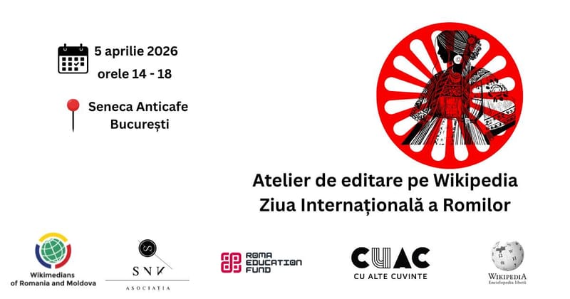 Atelier de editare pe Wikipedia - Ziua internațională a Romilor