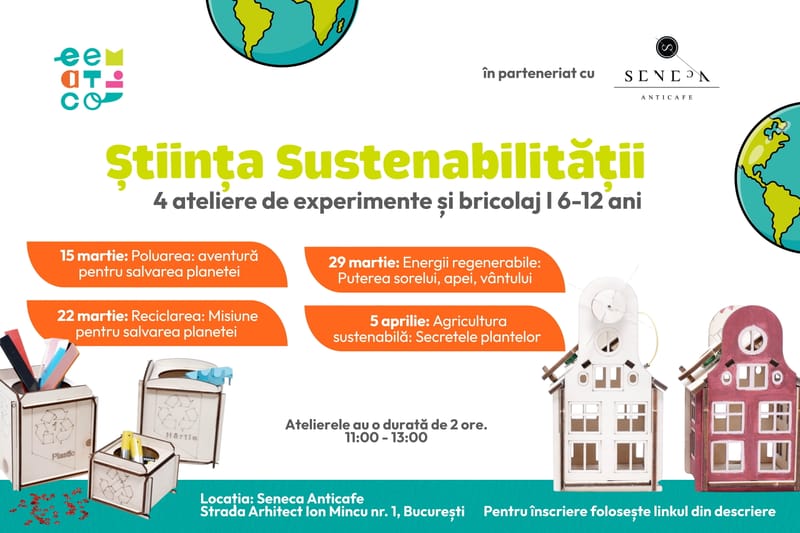 Atelier Știința Sustenabilității - Secretele plantelor