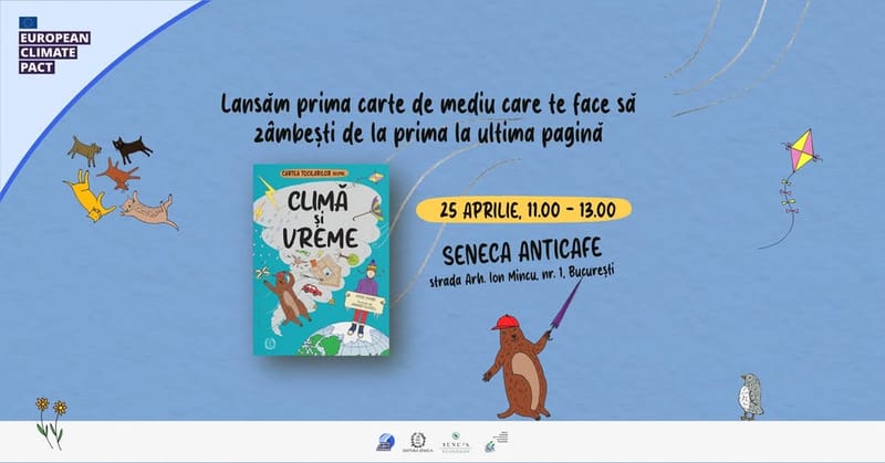 Lansare interactivă - Cartea tocilarilor despre climă și vreme