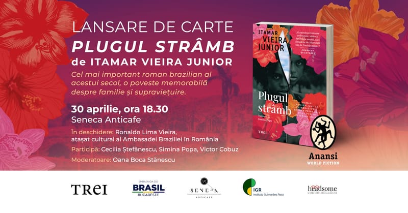 Lansare de carte - „Plugul strâmb” de Itamar Vieira Junior