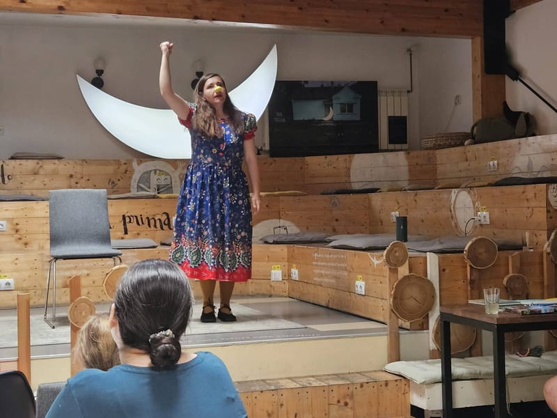 Ce poți face cu o idee? Spectacol-atelier de Ruxandra Coman