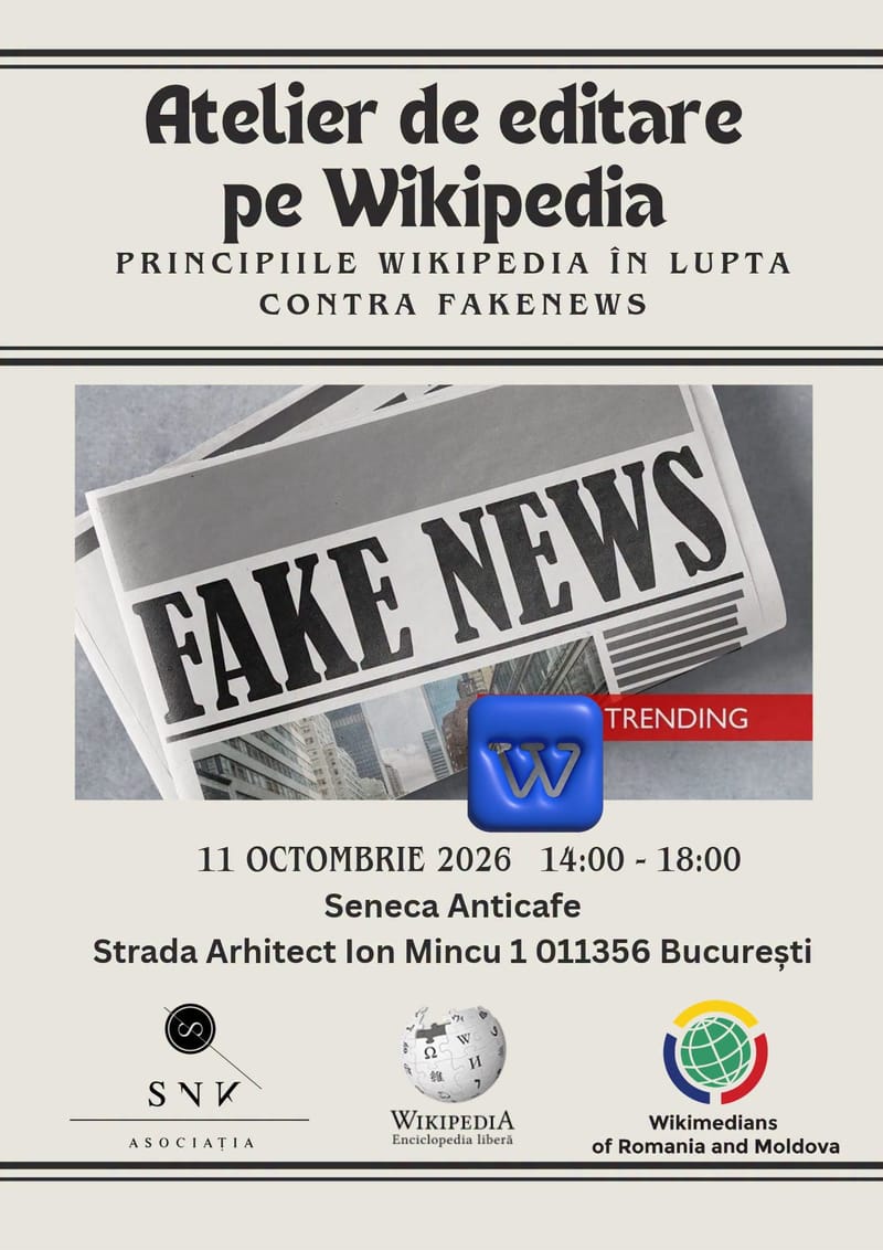 Principiile Wikipedia în lupta contra fakenews