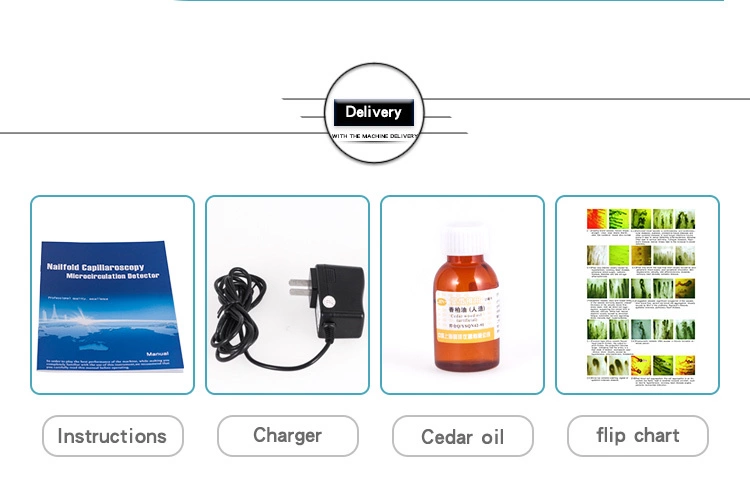 blood microcirculation microscope/nail-fold capillary microscope