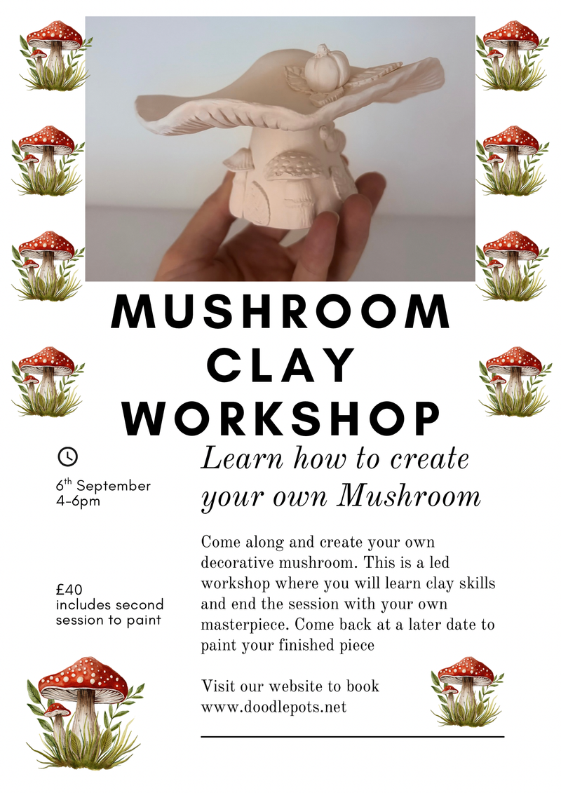 Mushroom Clay Workshop