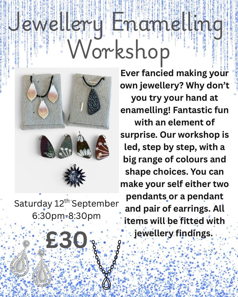 Jewellery Enamelling Workshop